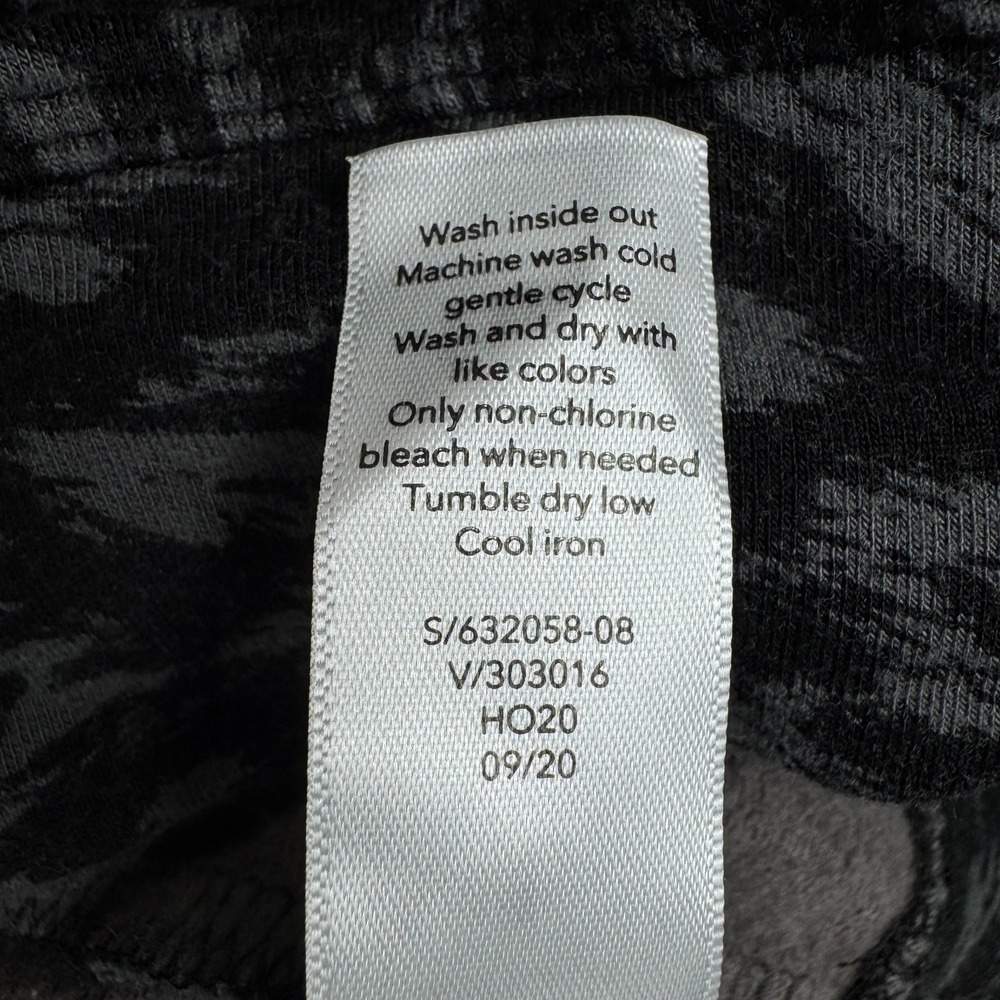 Athleta Balance Sweatshirt Animal Print Black Wmens‎ Small S - Picture 6 of 10